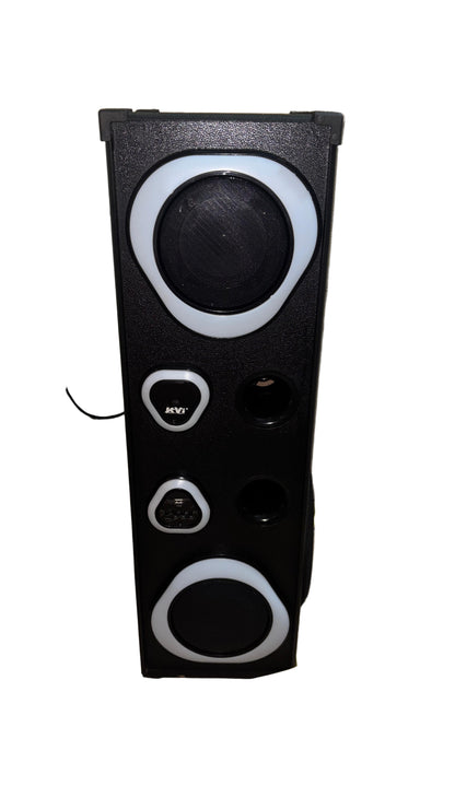MAHA LSK GABBAR 2.1 Hi-Fi Floor Standing Multimedia Speaker System with Dual 8" Woofers and RGB Lights