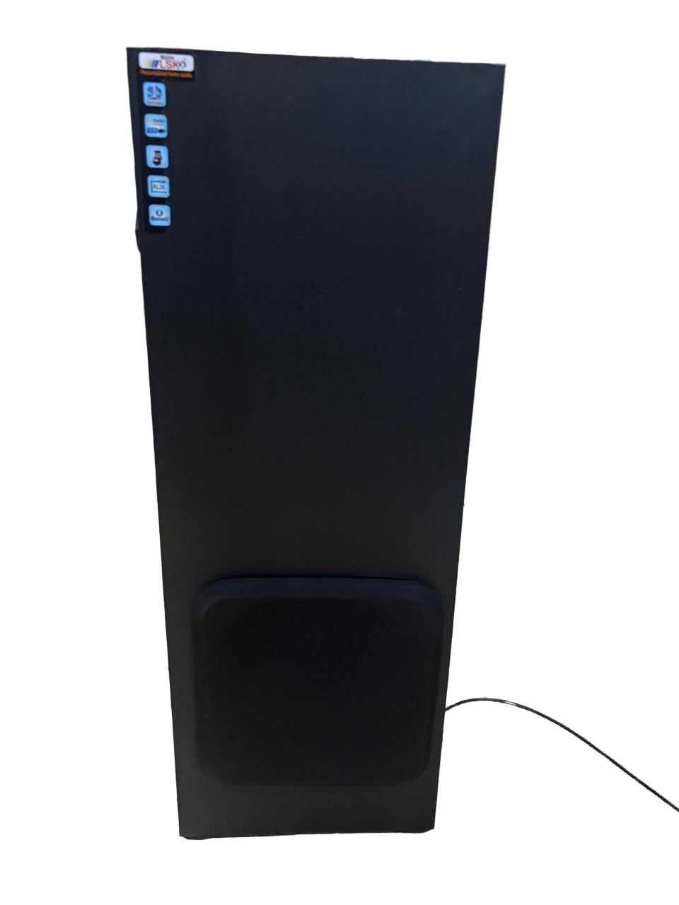 Maha LSK BIG BLASTER Bluetooth Power Speaker - Multimedia Tower with Dual 5" Woofers and RGB Lights