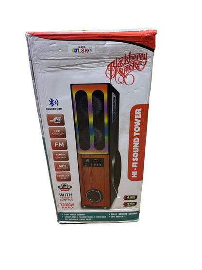 LSK Multimedia Speaker System with Dynamic RGB Lighting and Complete Remote Control