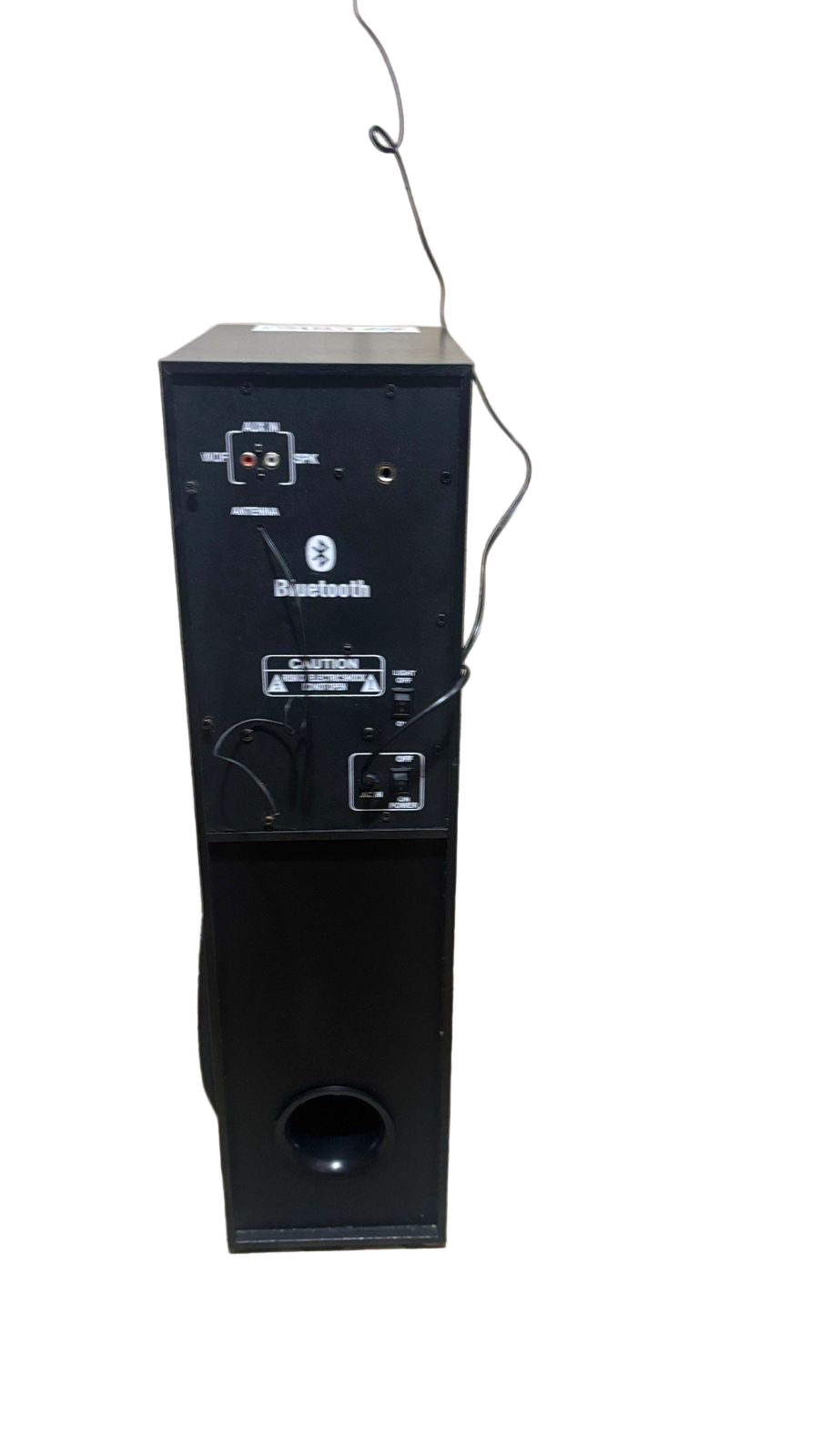 Maha LSKO DJ Mini 30000W PMPO Tower Speaker with TWS, Disco LED Lights & HI-FI Bass