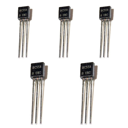 BC558 Transistor (Pack of 5)