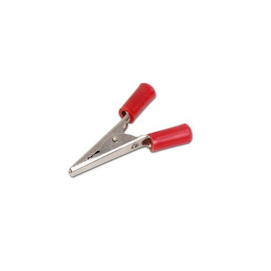 Crocodile Alligator Clip 50 mm- Red