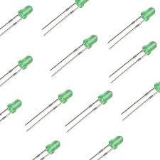 3mm Green LED (Pack of 10)