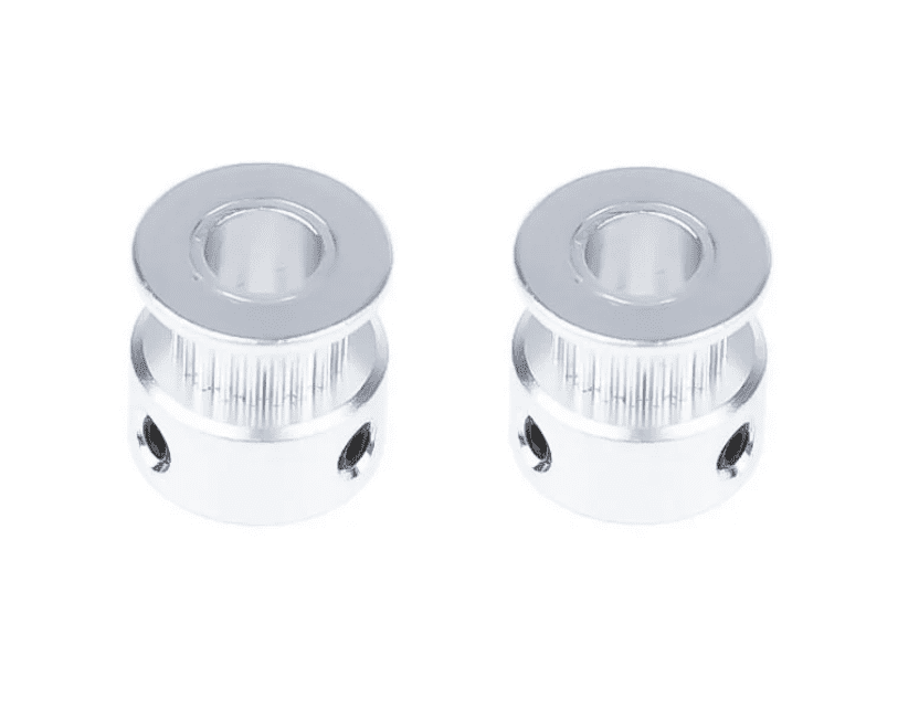 GT2 20T 8mm Bore Pulley – Smooth belt drive part. -3D Printer Accessories -Robocraze