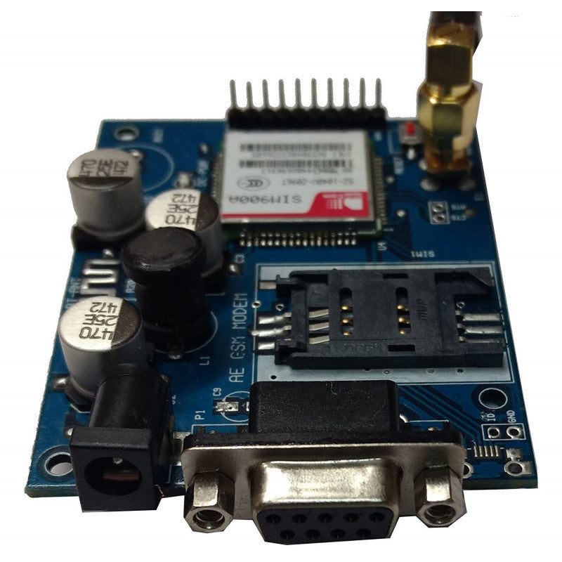 SIM900A GSM GPRS Module – SIM900A GSM Module with GPRS, RS232 & SMA antenna. -Robocraze