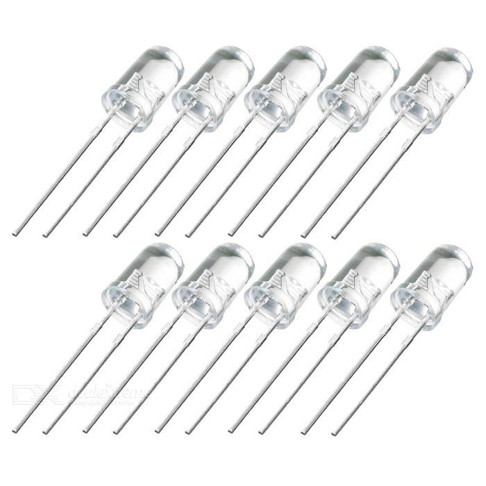 5mm White Yellow Led (Pack of 10)