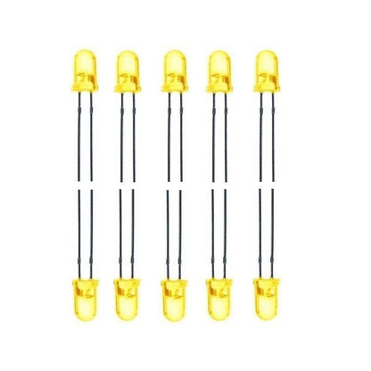 3 mm Yellow LED (Pack of 10)