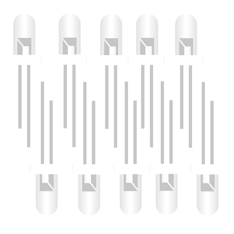 5mm White Green LED(Pack of 10)