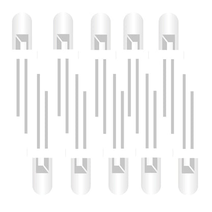 5mm White Green LED(Pack of 10)