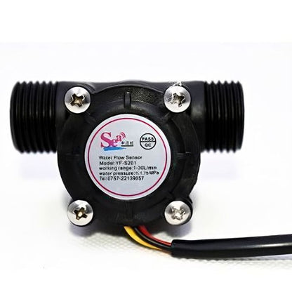 1/2 Inch Water Flow Sensor - YF-S201