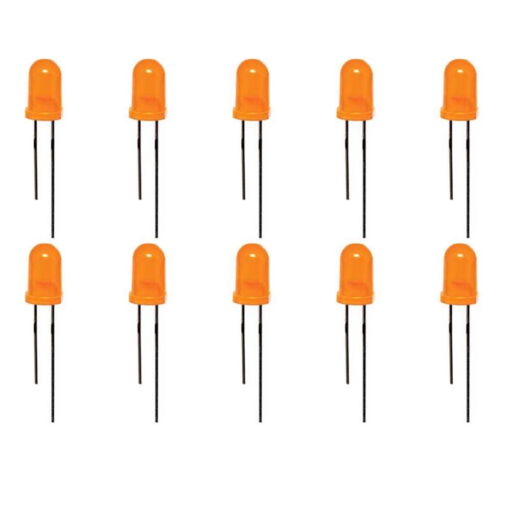5 mm Orange LED (Pack of 10)