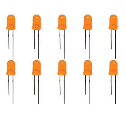 5 mm Orange LED (Pack of 10)
